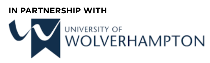 In partnership with University of Wolverhampton Logo 